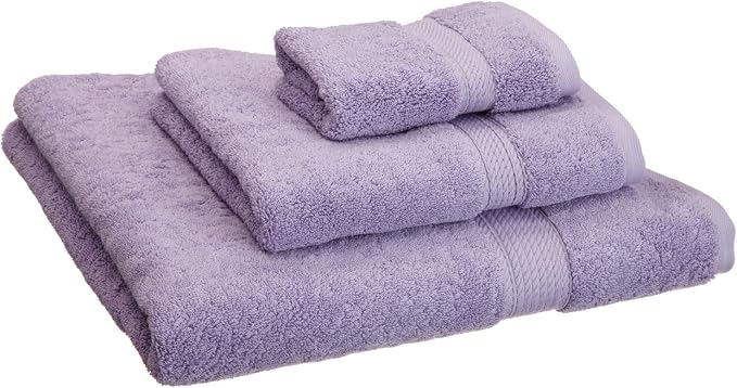 Buckingham Egyptian Cotton 3-Piece Towel Set, Washcloths, Hand Towels, Bath by Blue+Nile+Mills