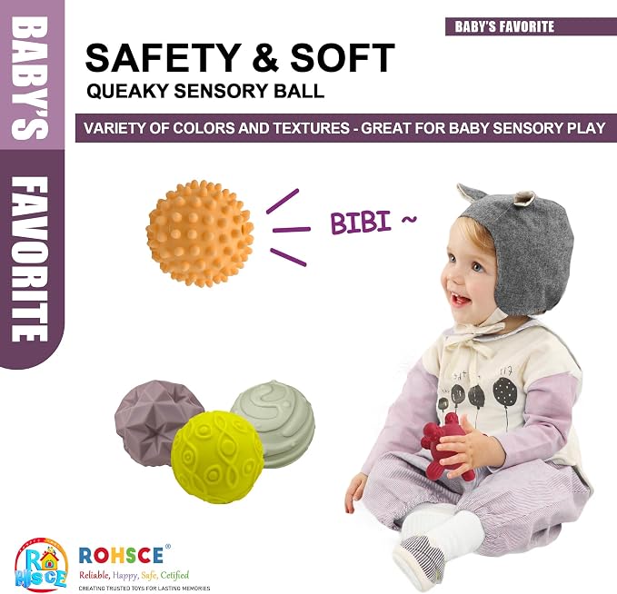 Sensory Balls for Toddlers 1-3, Montessori Toys for Babies 6-12 Months - Image 6