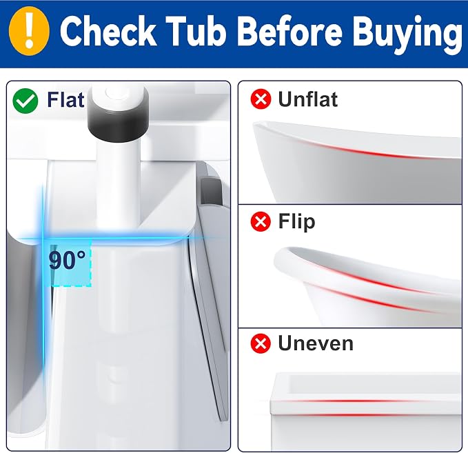 Adjustable Bathtub Safety Rail: Shower Grab Bar Handle - Image 2