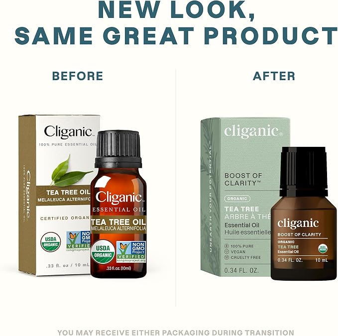 Cliganic Organic Tea Tree Essential Oil, 100% Pure Natural, - Image 2