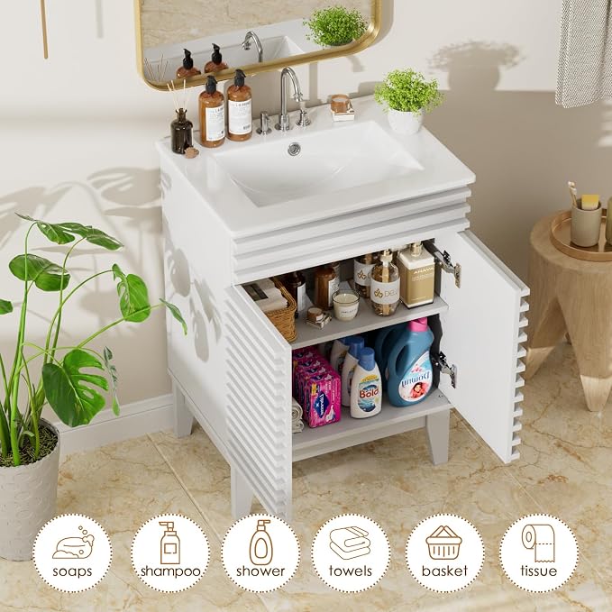 ROOMTEC 24" Bathroom Vanity - Image 8