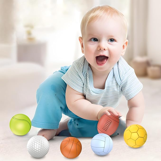 Baby Sensory Balls, Soft Rubber Balls - Image 3
