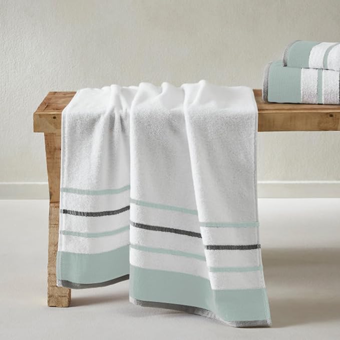 Great Bay Home Decorative Oversized Bath Sheet Set - Image 3