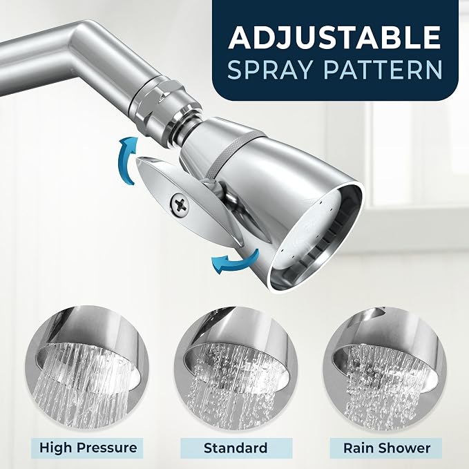 HammerHead Showers® Solid Metal 2 Inch High Pressure Shower Heads - Image 4