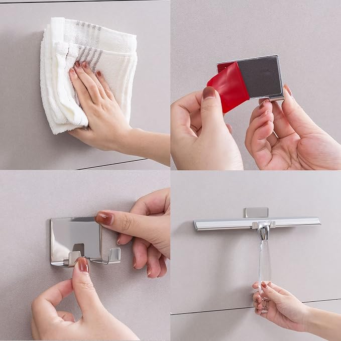 Ettori Shower Squeegee for Glass Door, Squeegee for Shower Glass Door, Window - Image 8
