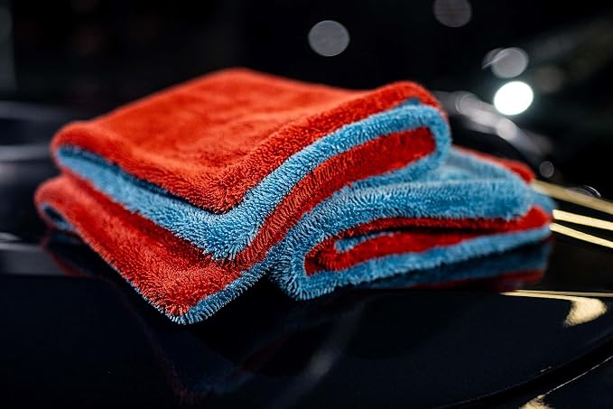 Autofiber Dreadnought Max Triple Layer Microfiber Car Drying Towel, Twist Pile - Image 4
