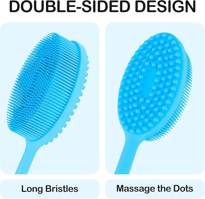 MateeyLife Silicone Body Scrubber Exfoliator - Image 2