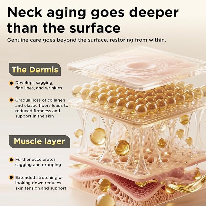Firming Neck Cream for tightening and firming, Collagen & Hyaluronic Acid - Image 6