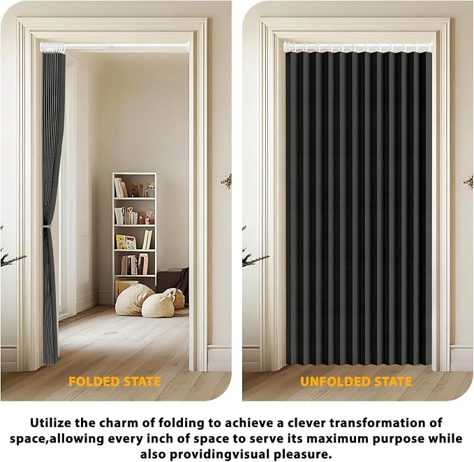 Accordion Door Curtain Set - Image 2