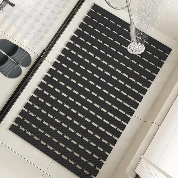 Extra Large Shower Mat Non Slip, Heavy Bathtub Mat - Image 2
