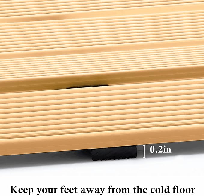 Non Suction Cups Shower Mat, Non Slip Shower Mats - Image 6