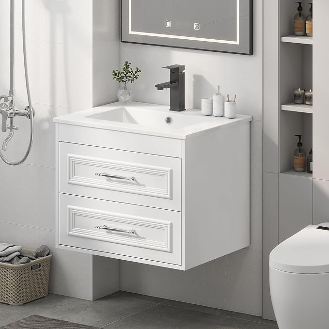 YOURLITE 24" Floating Bathroom Vanity - Image 3