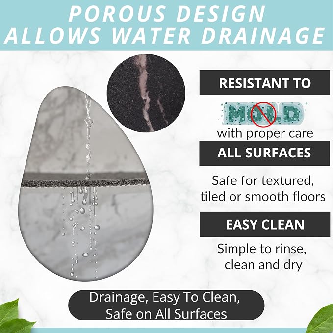 X Large Square Shower Mat Non Slip - Image 4