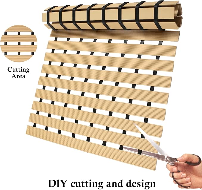 Non Suction Cups Shower Mat, Non Slip Shower Mats - Image 3