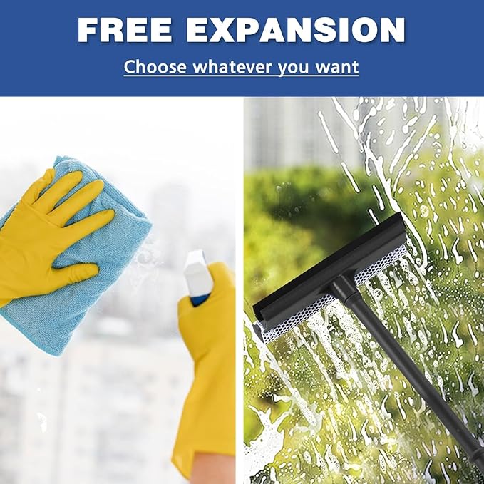 15.9" Plastic Handle Window Squeegee - Image 4