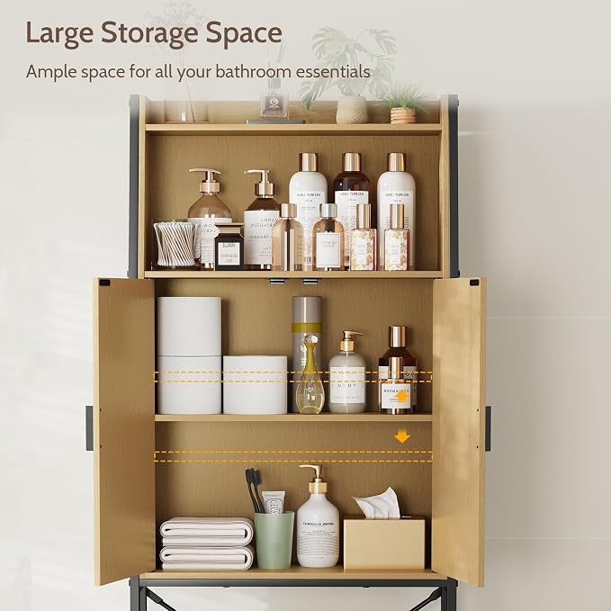 Over The Toilet Storage Cabinet - Image 3