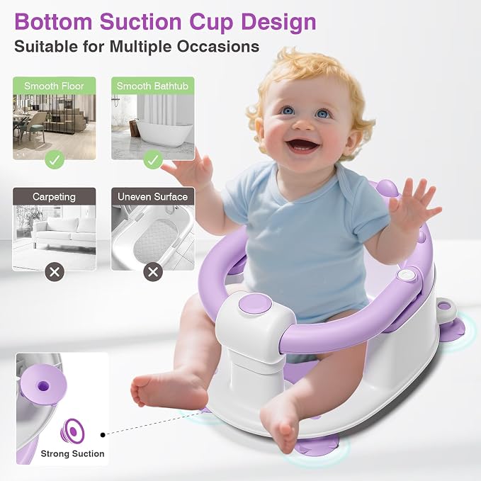 Baby Bath Seat for Babies 5 Months & Up - Image 3