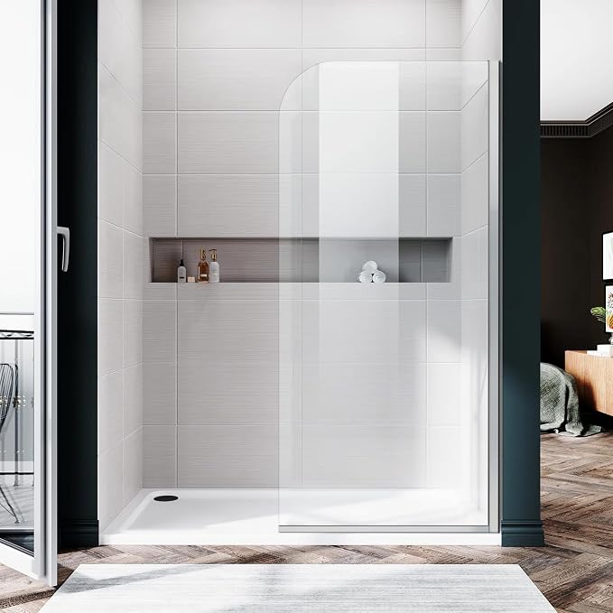 Glass Shower Panel, Simple Shower Door Panel - Image 4