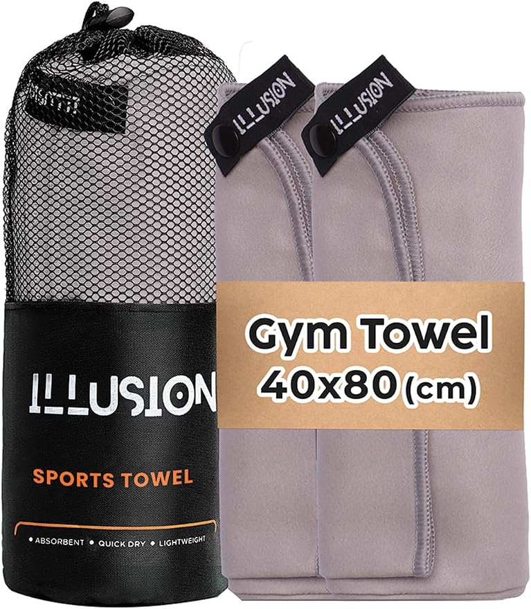 illusion Small Microfiber Gym Towels by Unknown