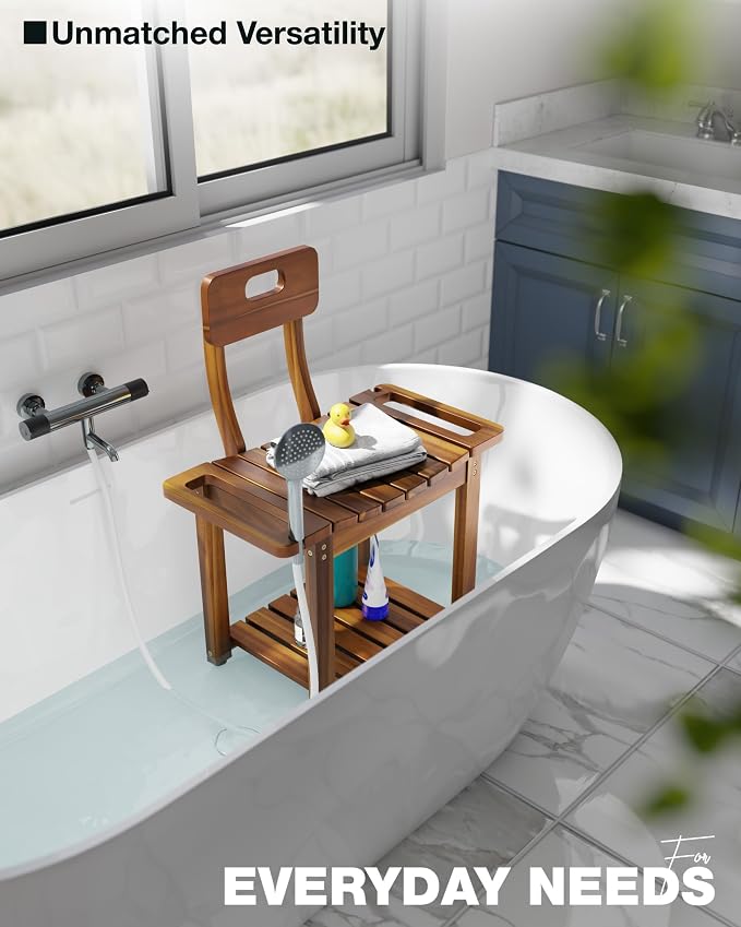 BLUEWEST 23.4'' Shower Chair - Image 7