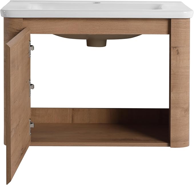 28 Inch Floating Vanity, Modern Bathroom Vanity - Image 7