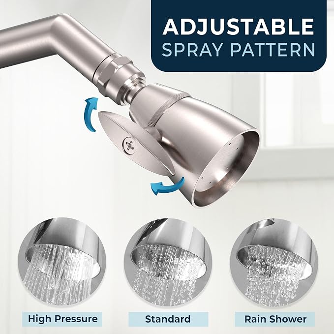 HammerHead Showers® Solid Metal 2 Inch High Pressure Shower Heads - Image 4