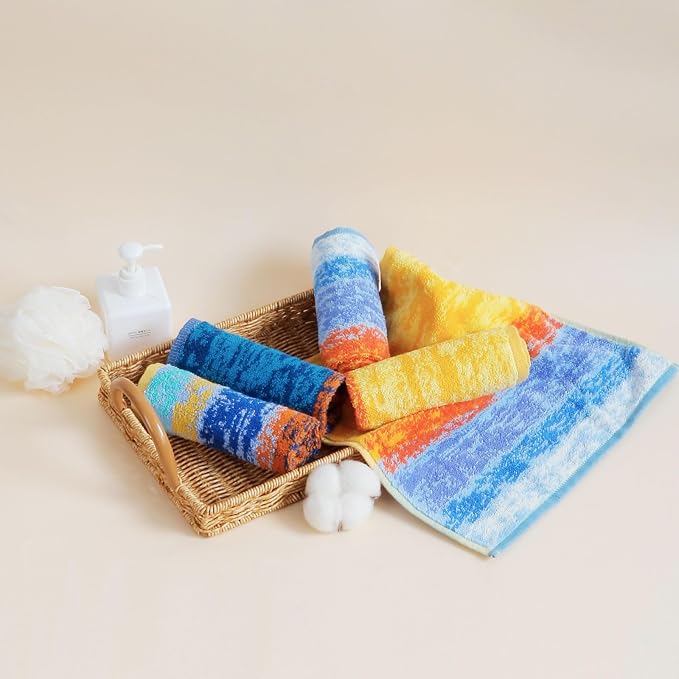 SEMAXE 100% Cotton Washcloths for Bathroom - Image 9