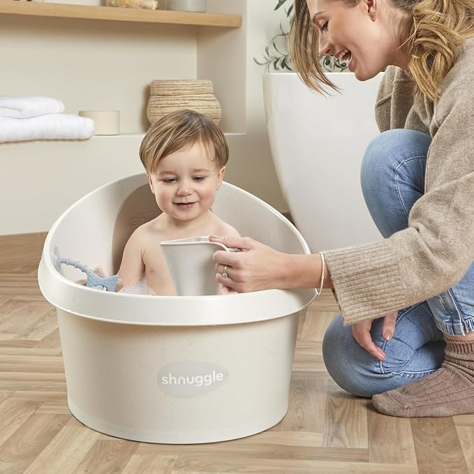 Toddler Bath Tub | Larger Bath for Bigger Kids at Bathtime | Includes Warm and - Image 3
