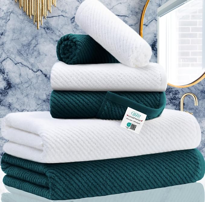 Towels for Bathroom by VOOVAMOVAS