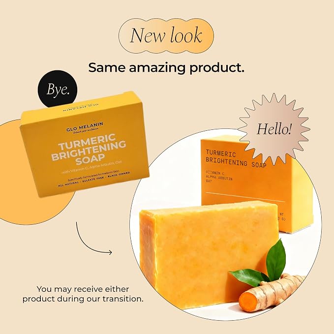 Glo Melanin Organic Turmeric Soap - Image 9