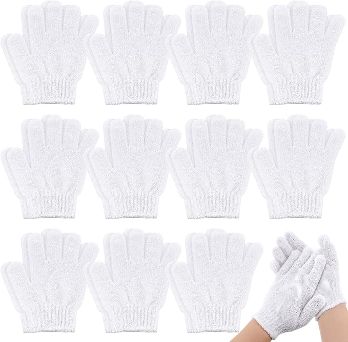Ramede 30 Pair Exfoliating Glove Double Sided Exfoliating Bath Gloves Pack by ramede