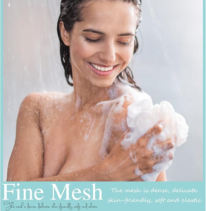 CHENGU 80 Pcs Loofah Bulk Sponge Bath Sponges - Image 4