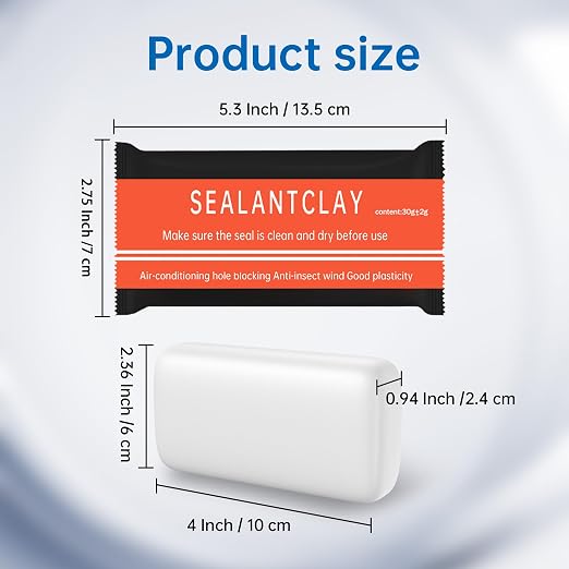 6 Pack Waterproof Duct Seal Putty, Quick Wall Hole Repair Sealing Clay - Image 2