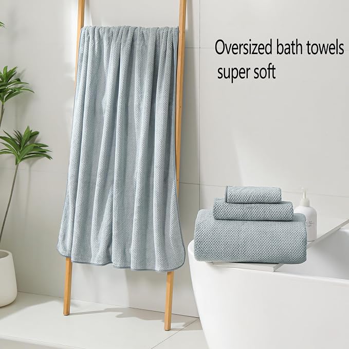 YTYC Towels, 29x59 Inches Extra Large Bath Towels - Image 3