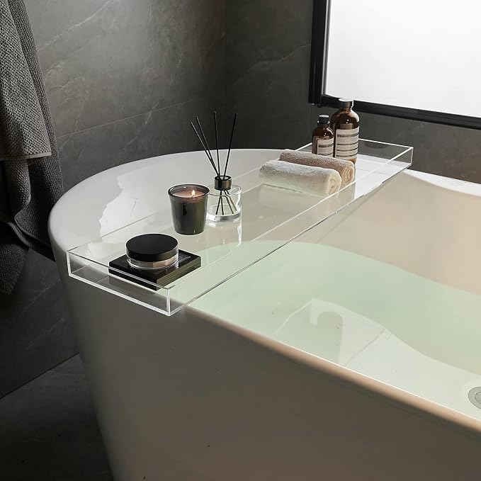 Clear Bathtub Tray AcrylicTub Rack - Image 2