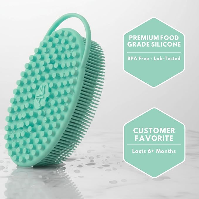 Silicone Body Scrubber for Shower - Image 5