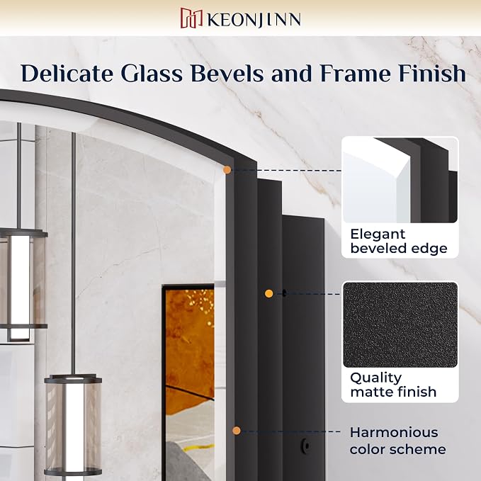 Keonjinn Black Medicine Cabinet - Image 3