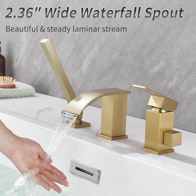 TapLong Waterfall Roman Tub Faucet - Image 3