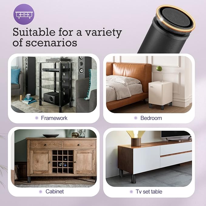 7 Inch Metal Furniture Legs Stainless Steel Adjustable Legs Black Metal Legs - Image 7