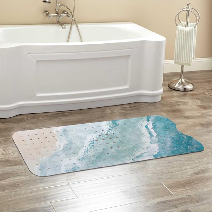 Beach Bathtub Mat Non Slip, Baby Bath Mat - Image 6