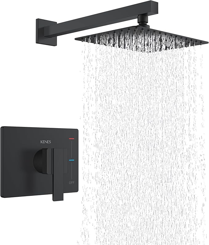 KENES Matte Black Shower Faucet by KENESBathroomKitchen