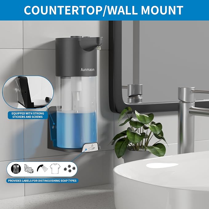 Automatic Soap Dispenser Touchless, Simple Physical Adjustment, Low Battery - Image 4