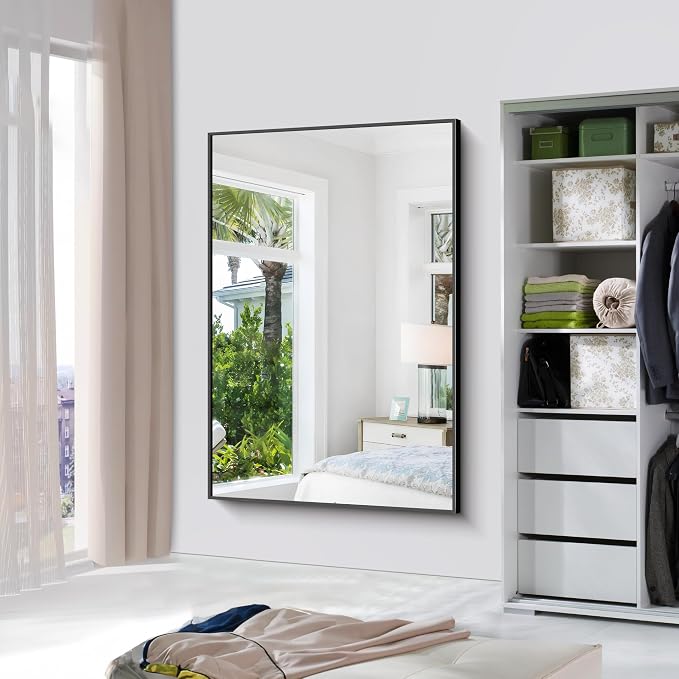 BONEWEI Bathroom Mirror, 60x40 inch Bathroom Mirrors - Image 5