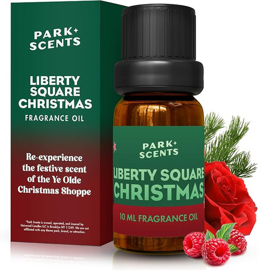 Park Scents Liberty Square Christmas Fragrance Oil – Theme Park Winter Holiday by Park+Scents