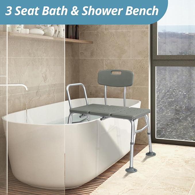Winado Tub Transfer Bench for Bathtub - Image 6