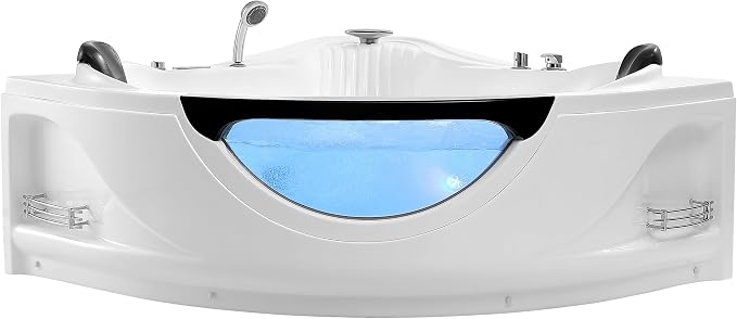 Empava Corner Whirlpool Bathtub - Image 14