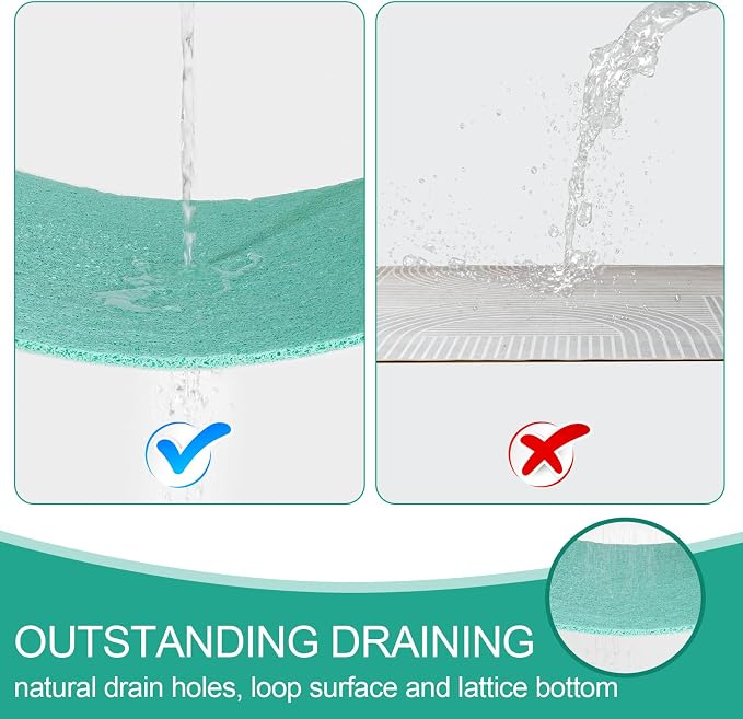 Joyhalo Shower Mats for Showers Anti Slip for Elderly, Bath Tub Mats for - Image 5