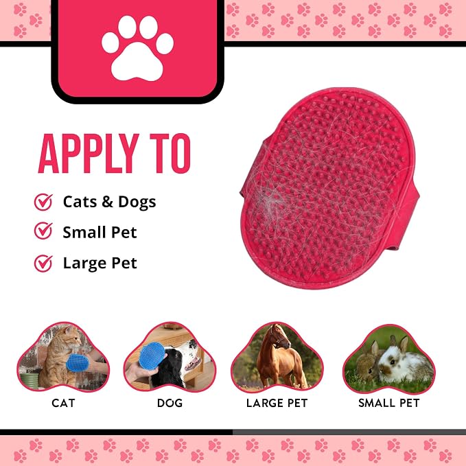 Silicone Dog Bath Brush – Soft Pet Scrubber - Image 8