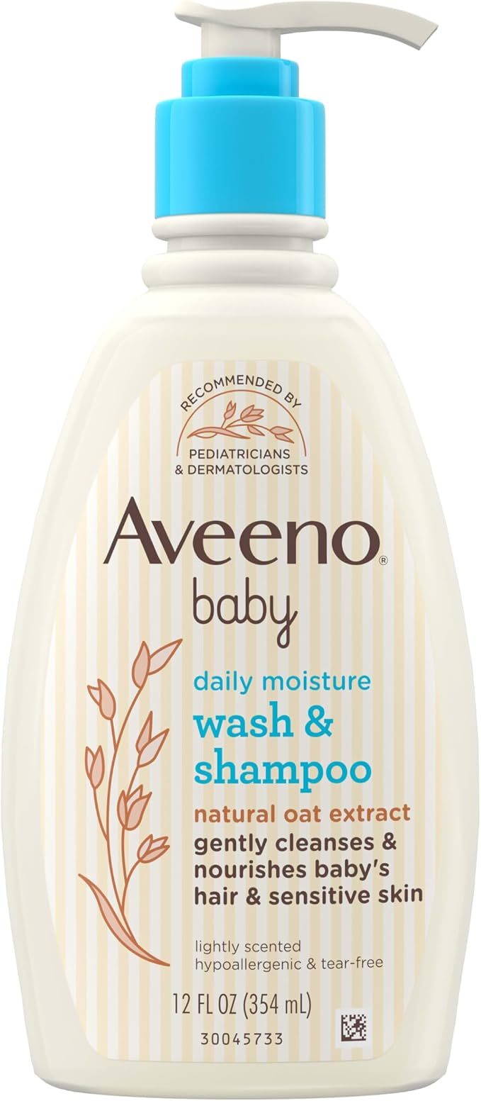 Aveeno Baby Daily Moisture Gentle Body Wash & Shampoo by AveenoBaby