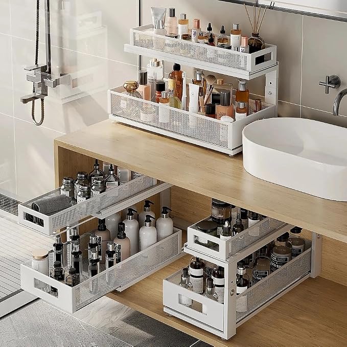 2 Pack 21.3IN-Depth Under Sink Organizer - Image 7